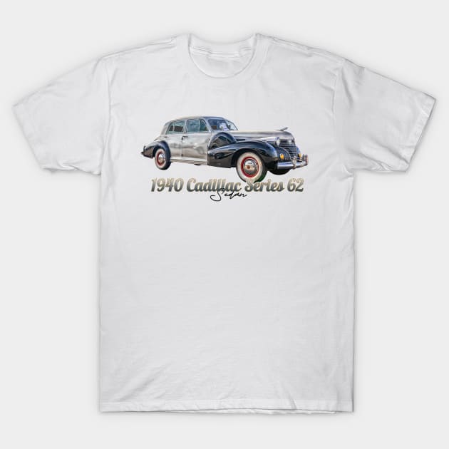 1940 Cadillac Series 62 Sedan T-Shirt by Gestalt Imagery